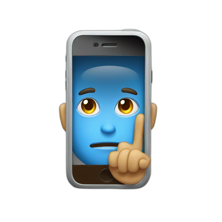 Un iPhone 15 emoji
