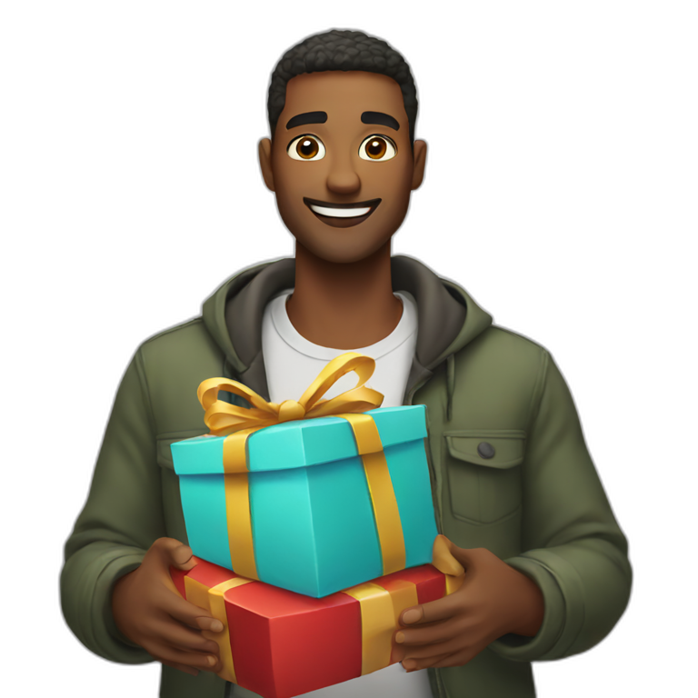 men give gifts  emoji