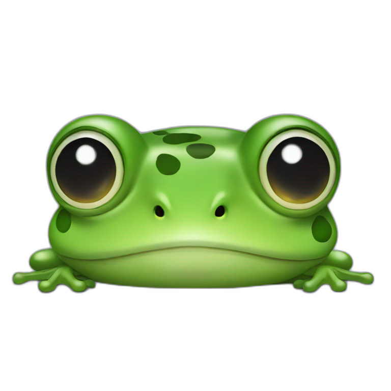 Frog sad emoji