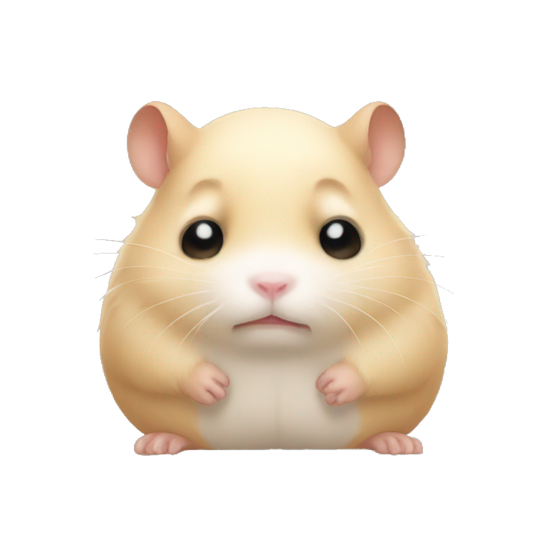 sad hamster meme emoji
