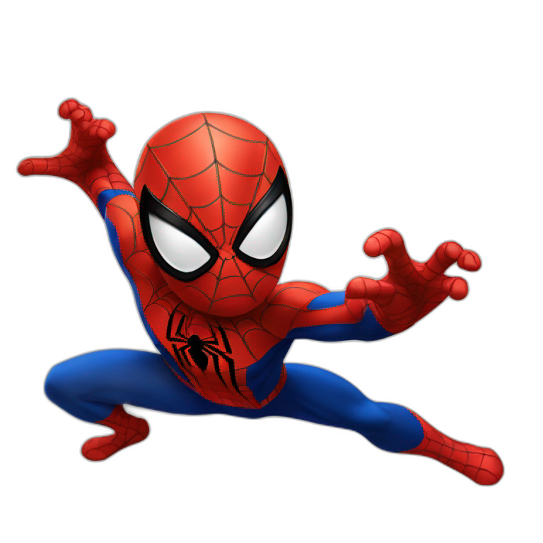 spiderman say hello emoji