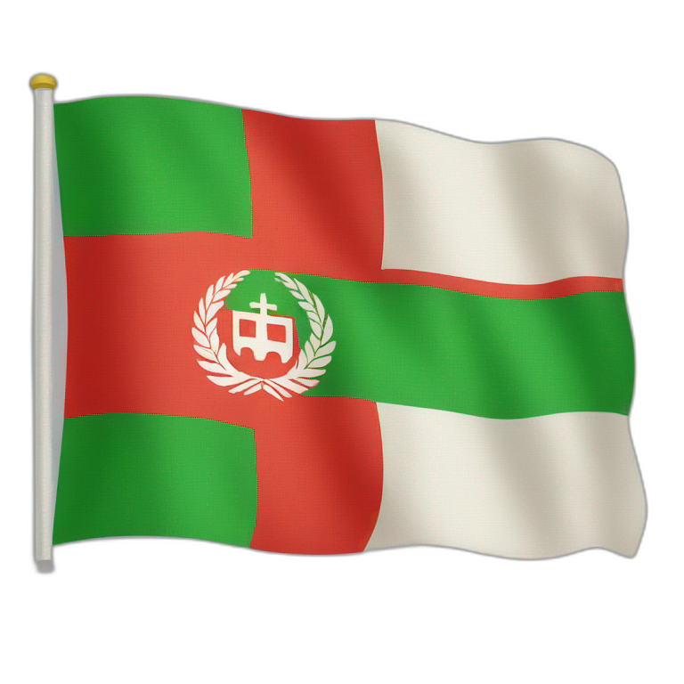 Republic of Dagestan Flag emoji