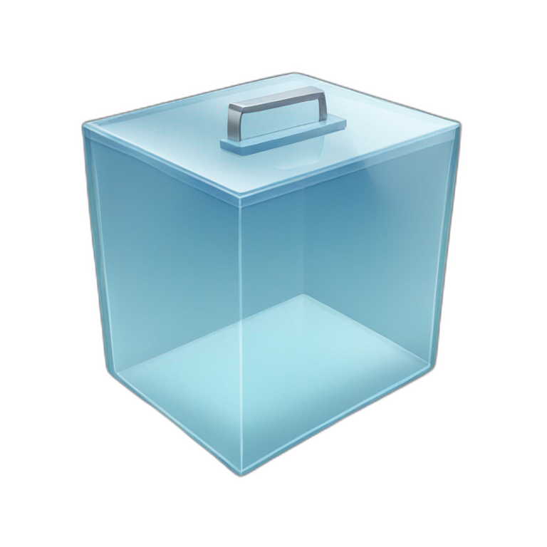 glass-ballot-box emoji