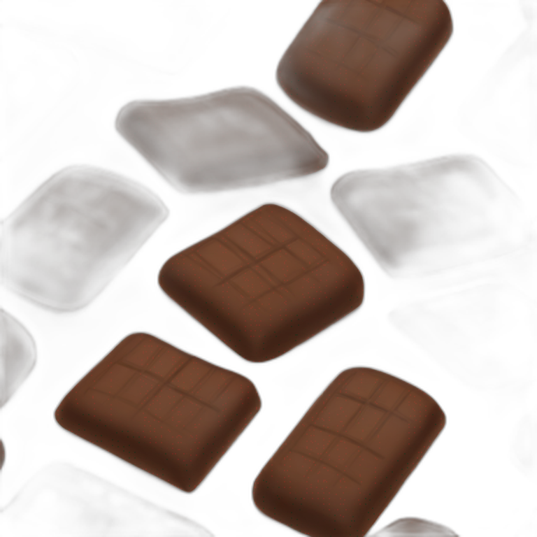 Chocolate tablet emoji