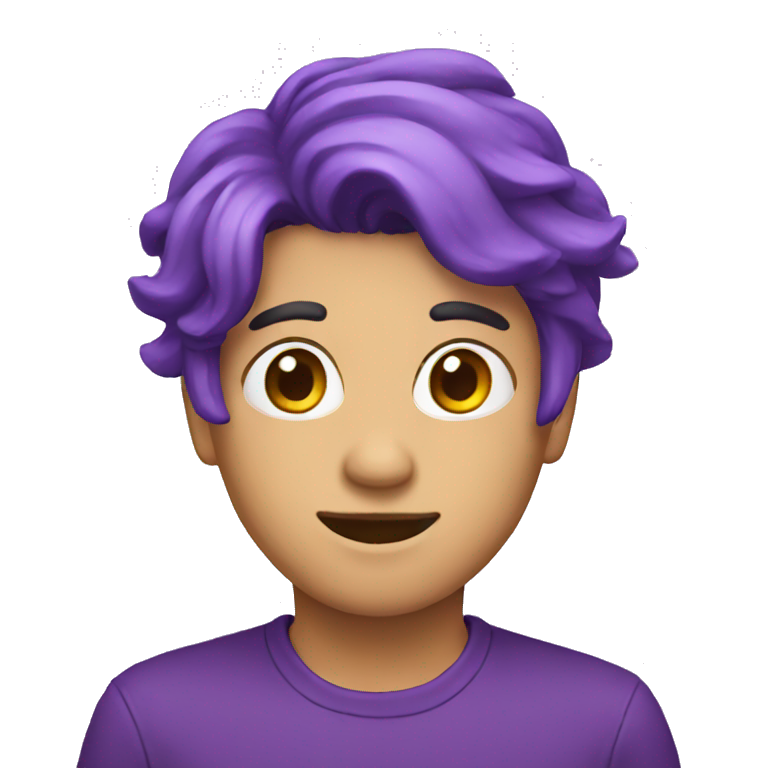 Purple emoji emoji