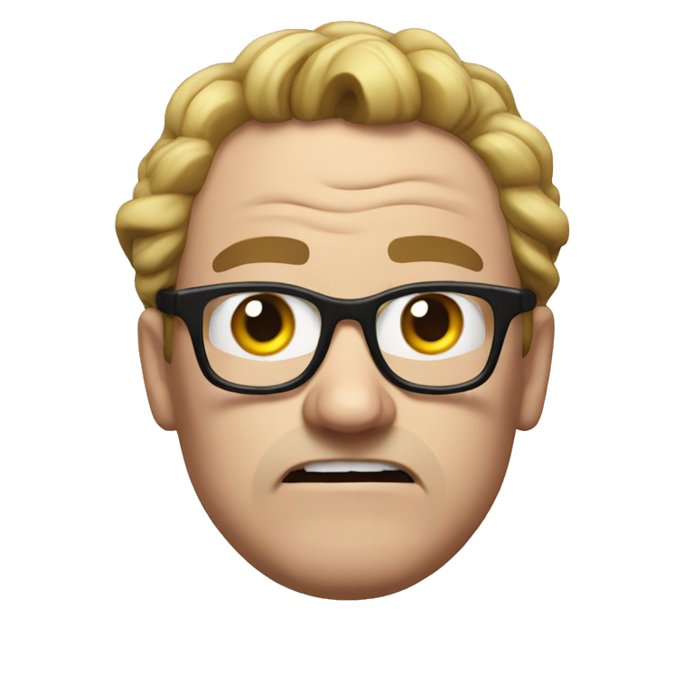 Angry nerd emoji emoji