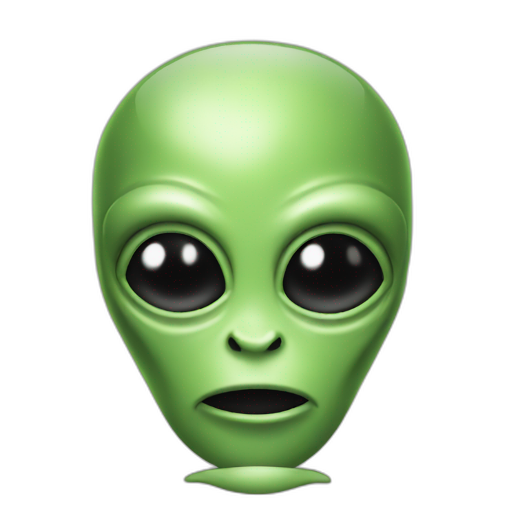 Movie alien emoji