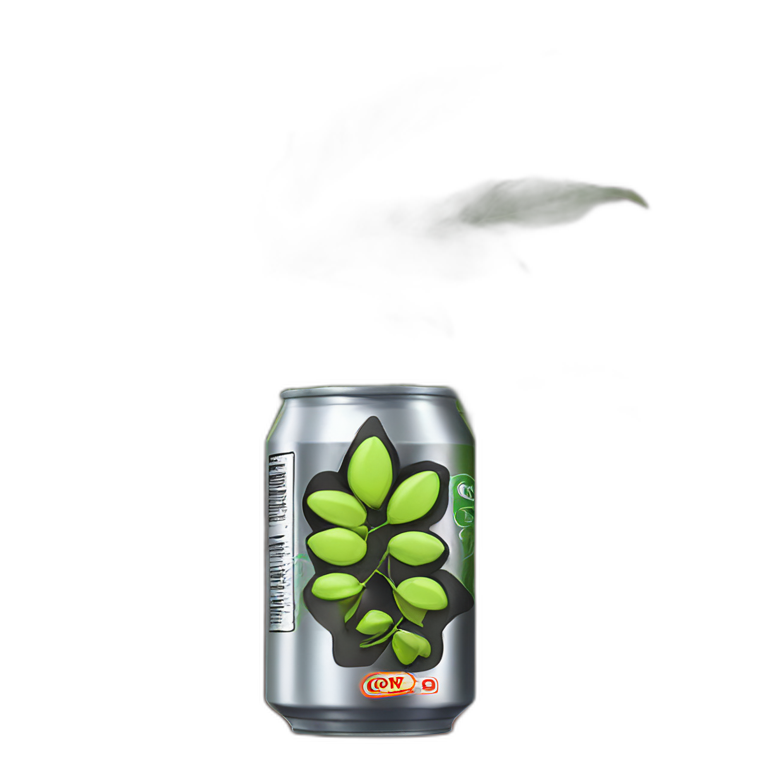 leafy soda can plant emoji