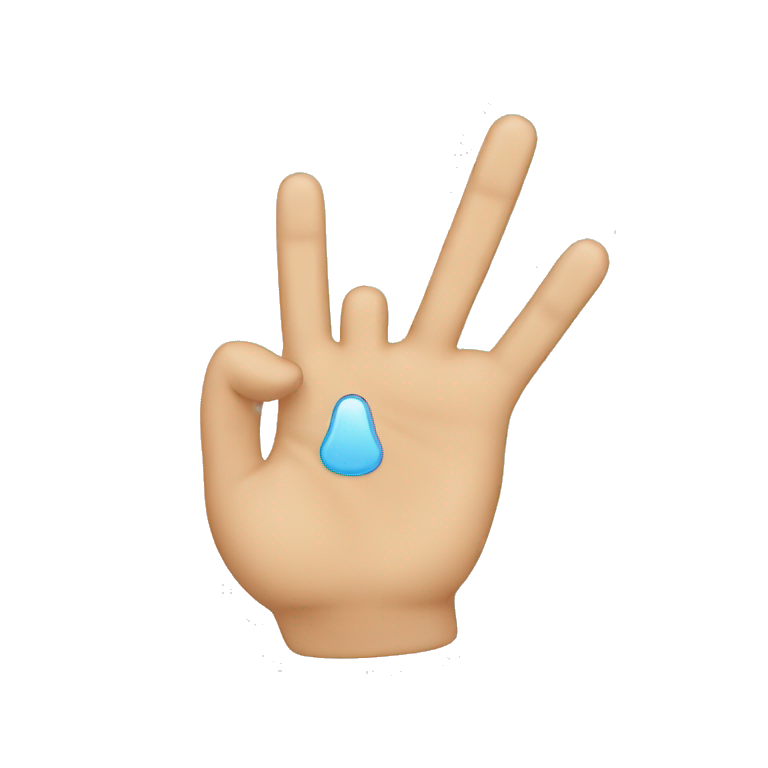 finger touch iphone screen emoji