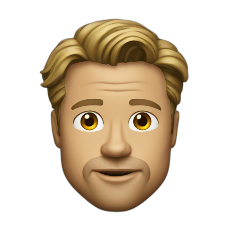 Brad Pitt emoji