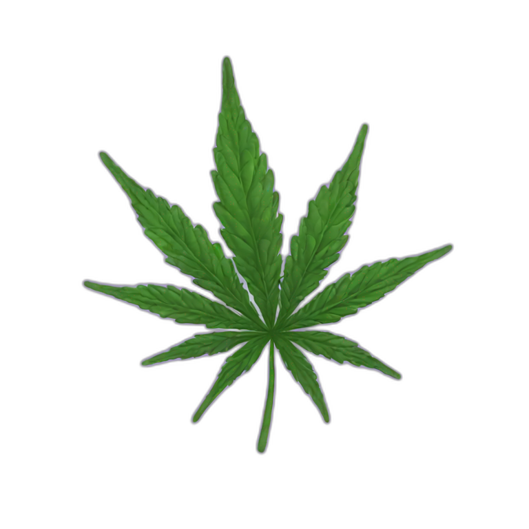 Purple Cannabis buds emoji