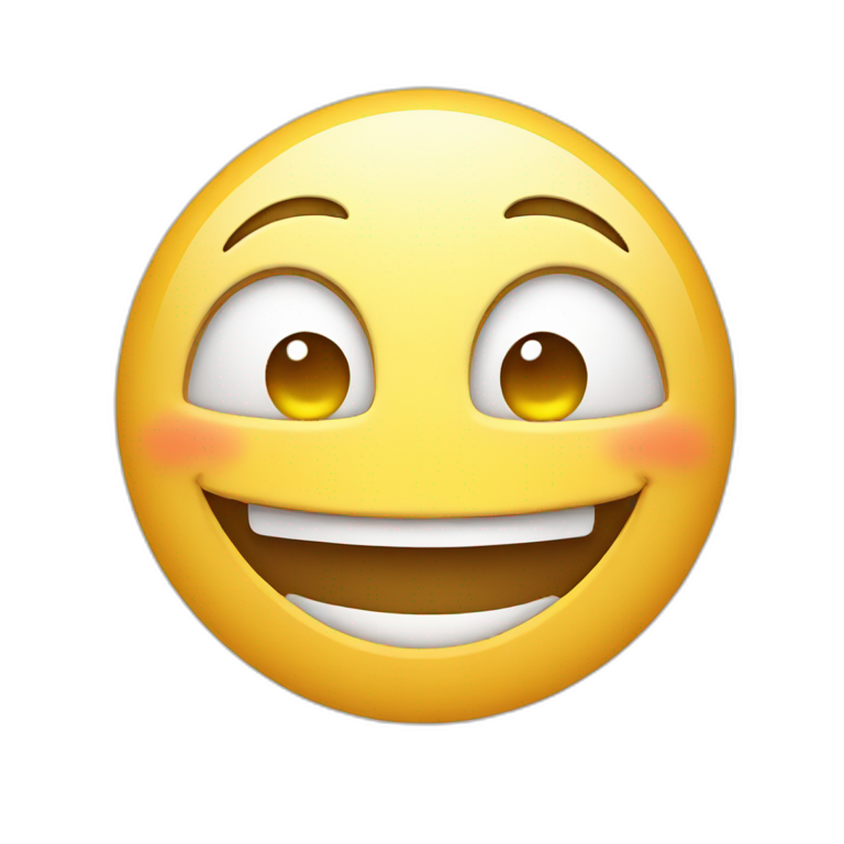 Grinning face with smiling eyes emoji