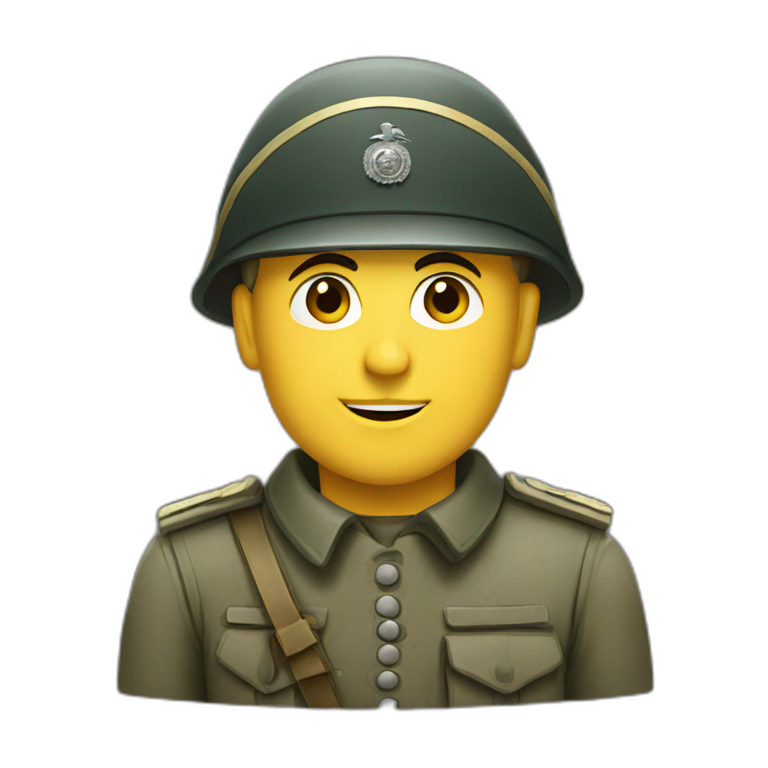 German Soldier emoji