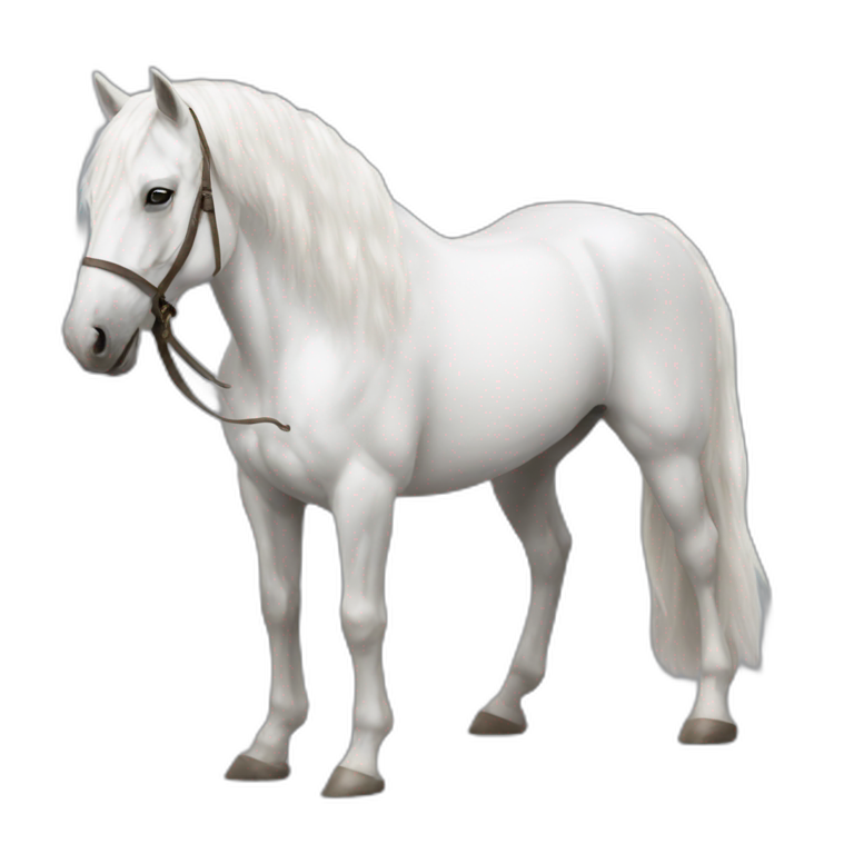 white horse gandalf emoji