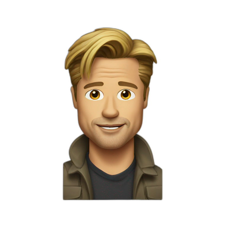 Brad Pitt emoji