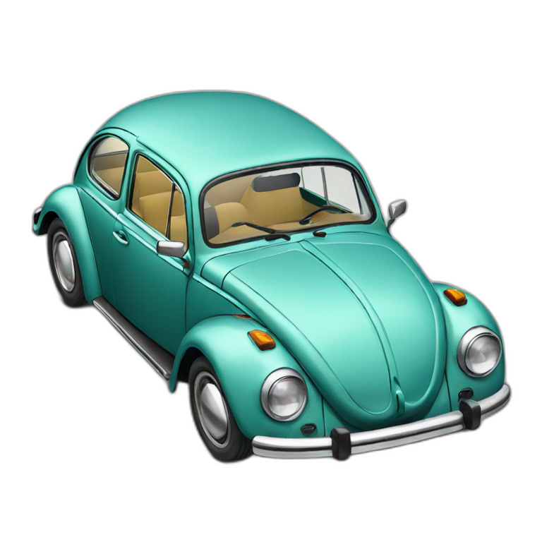 VW Beetle emoji
