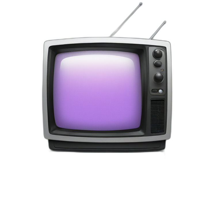Tv screen emoji
