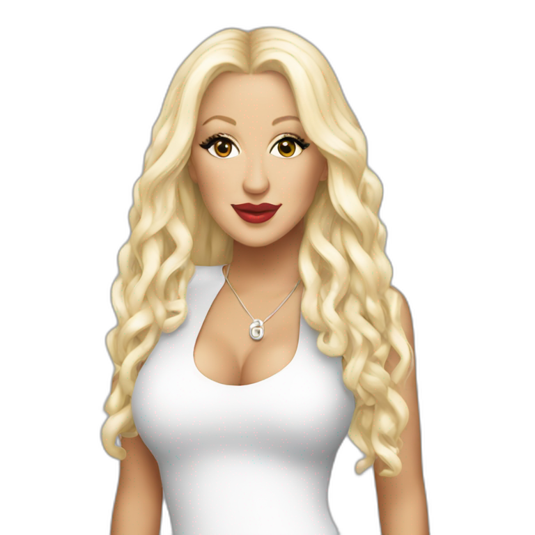 Christina Aguilera emoji