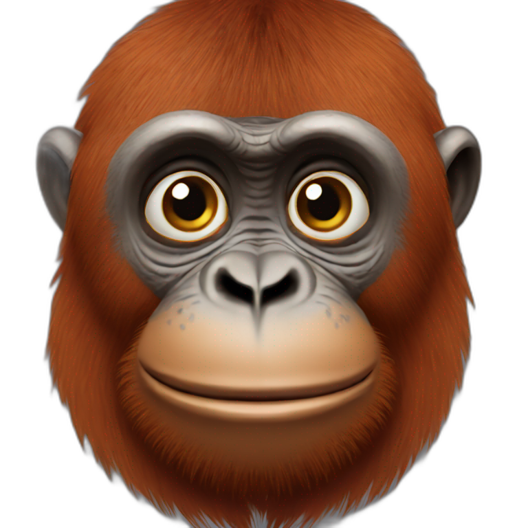 Orangutan emoji