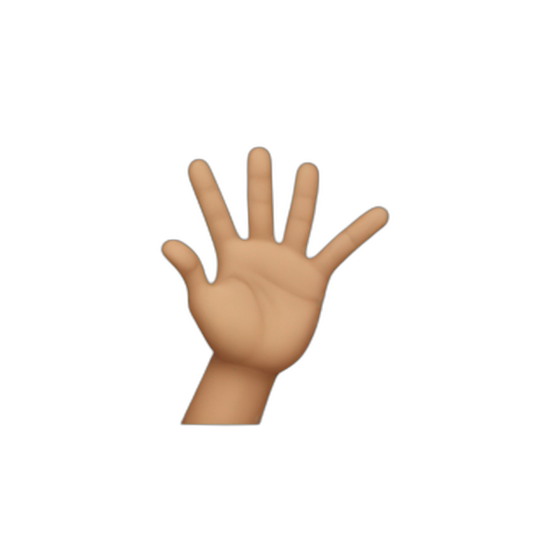 no hand sign  emoji