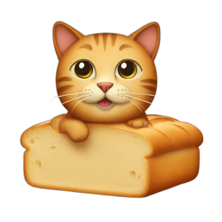 cat bread emoji