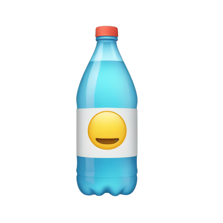 botella de agua emoji