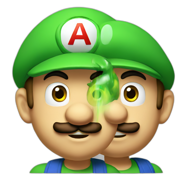 Mario and Luigi emoji