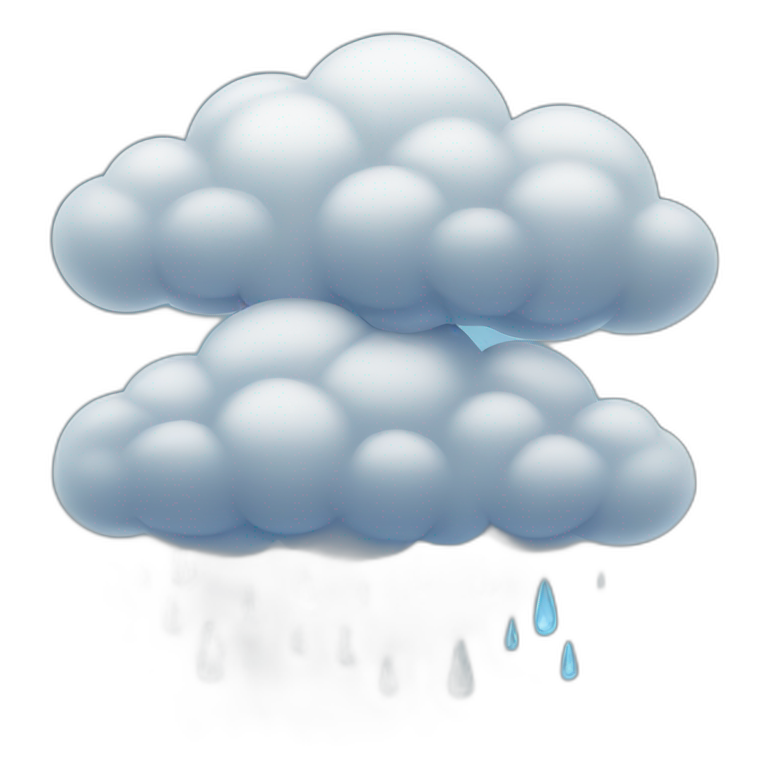 rainy clouds emoji
