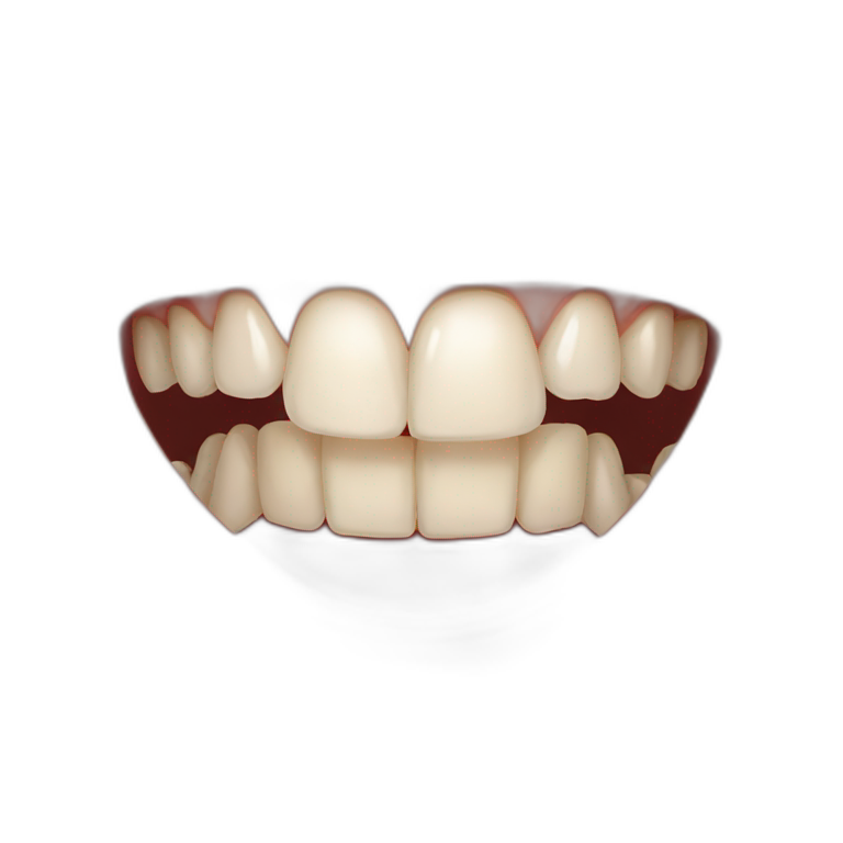 Gap front teeth emoji