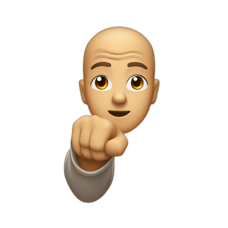 pointing at you emoji