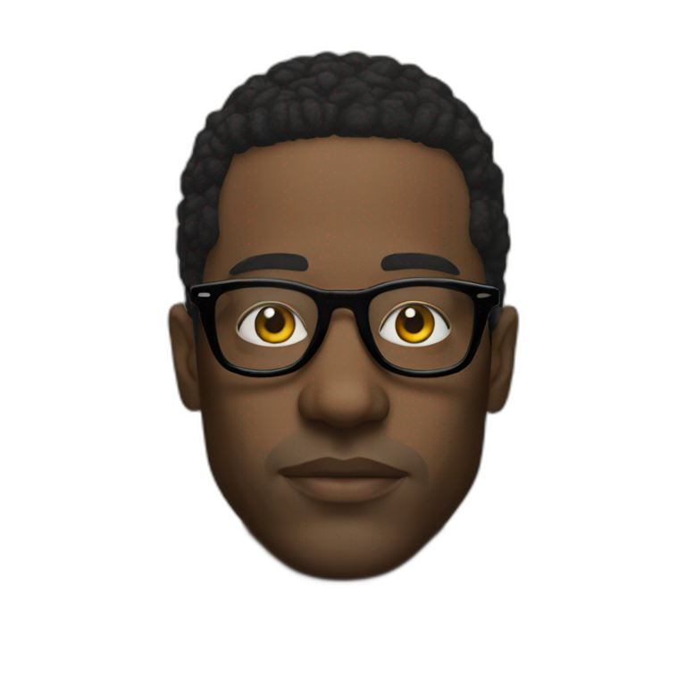 travis scott with glasses emoji