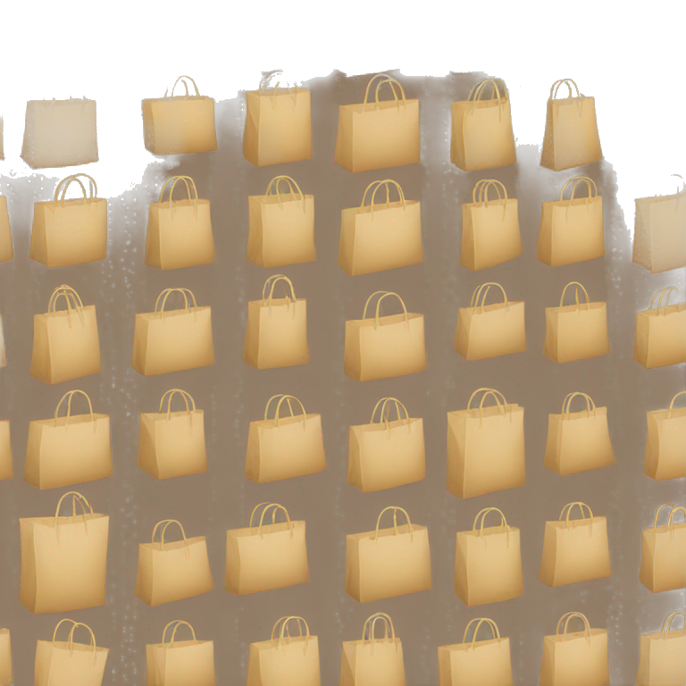 shopping bags emoji