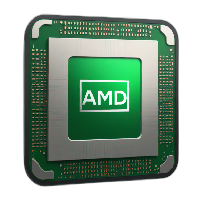 processor with amd logo emoji