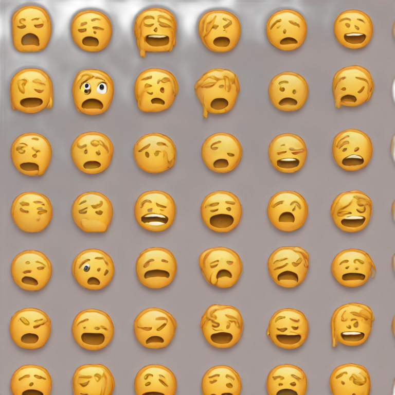 embarrassed emoji