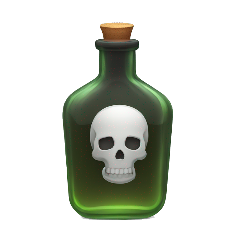 poison bottle emoji