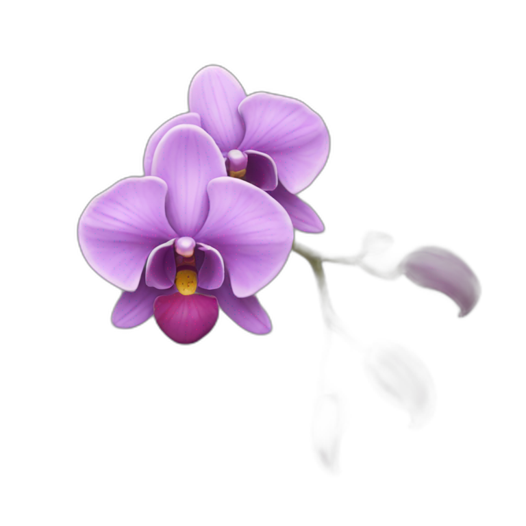 Orchidea that looks like it came from the Avatar movie emoji