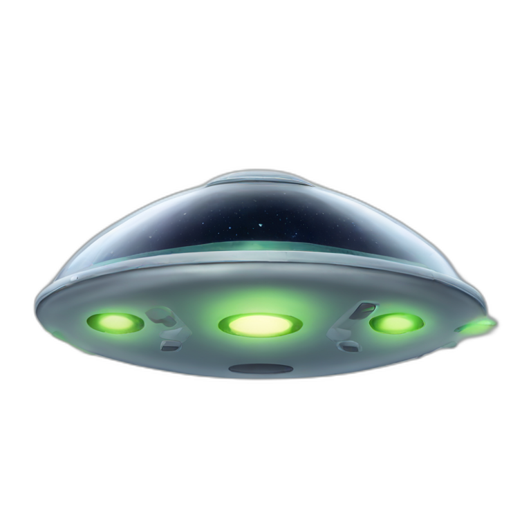 alien in an ufo emoji