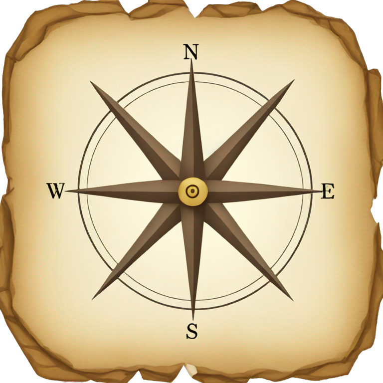 compass north emoji