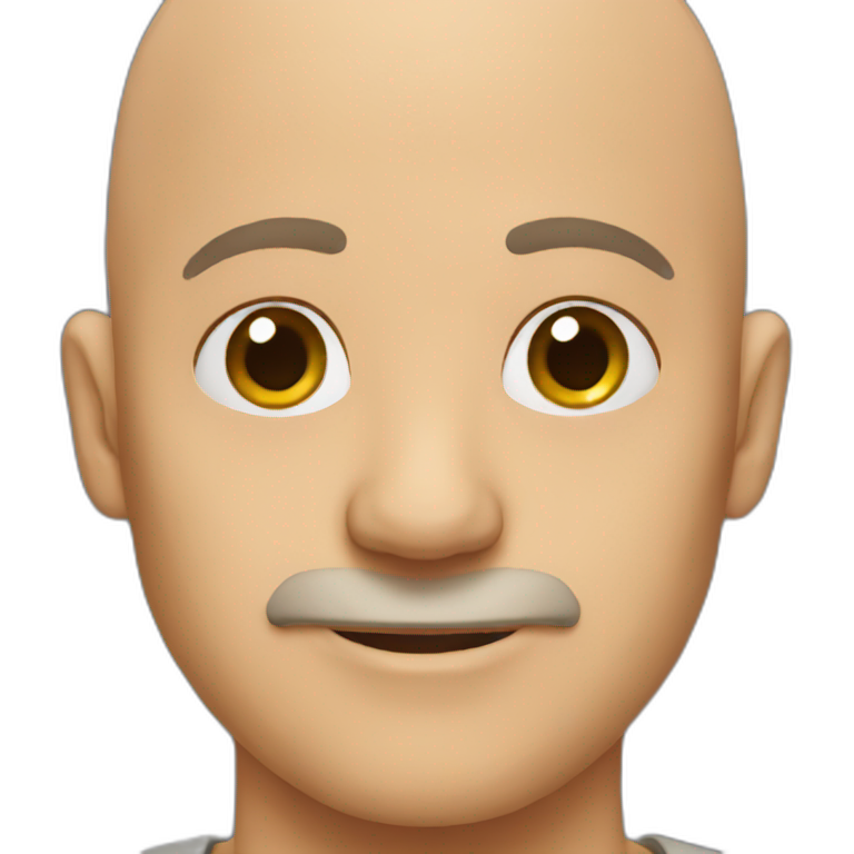 bald guy emoji