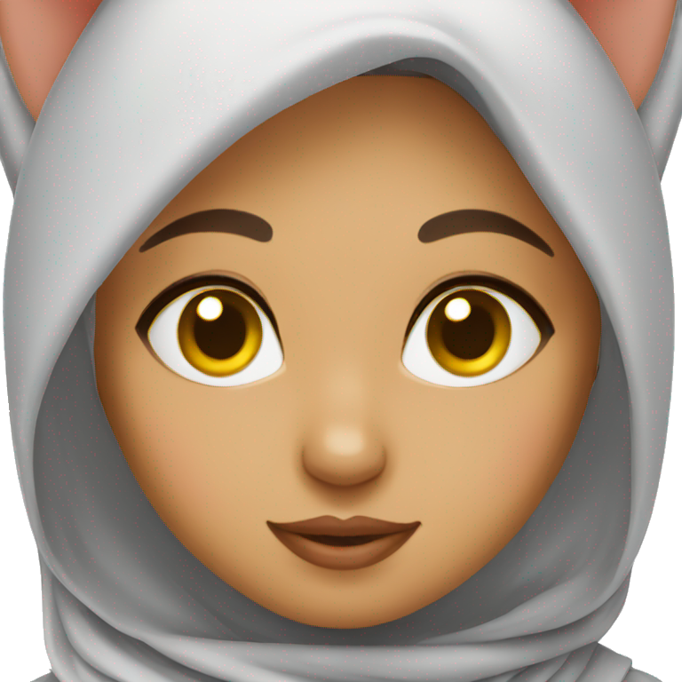 arab kitten girl emoji
