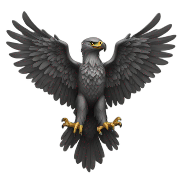 two-headed eagle emoji