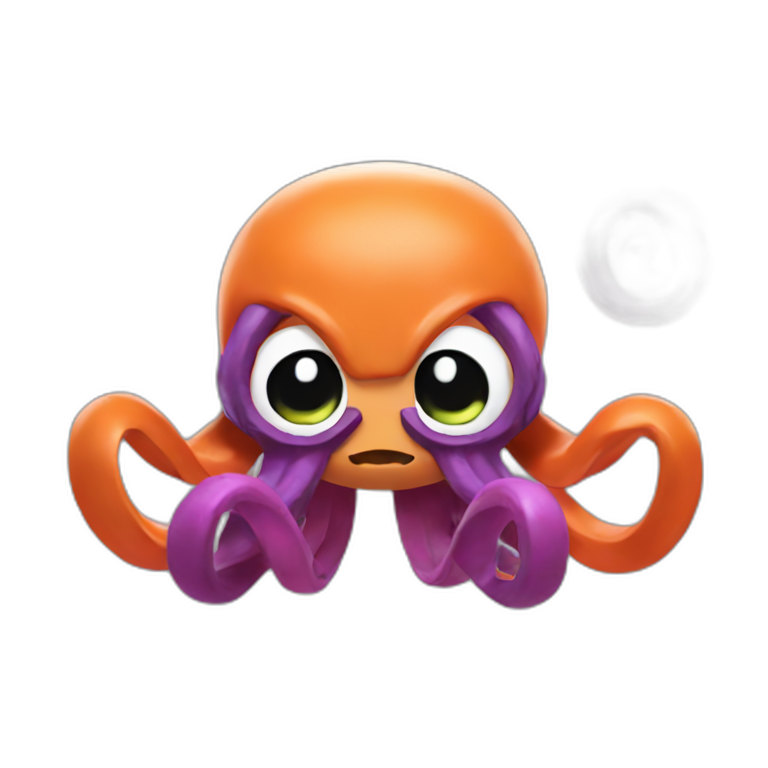 Octoling Splatoon emoji