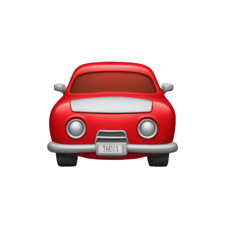 little red car emoji