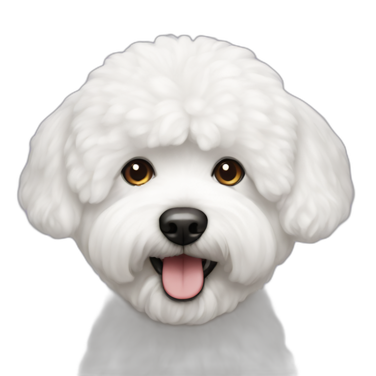 Bichon frise emoji