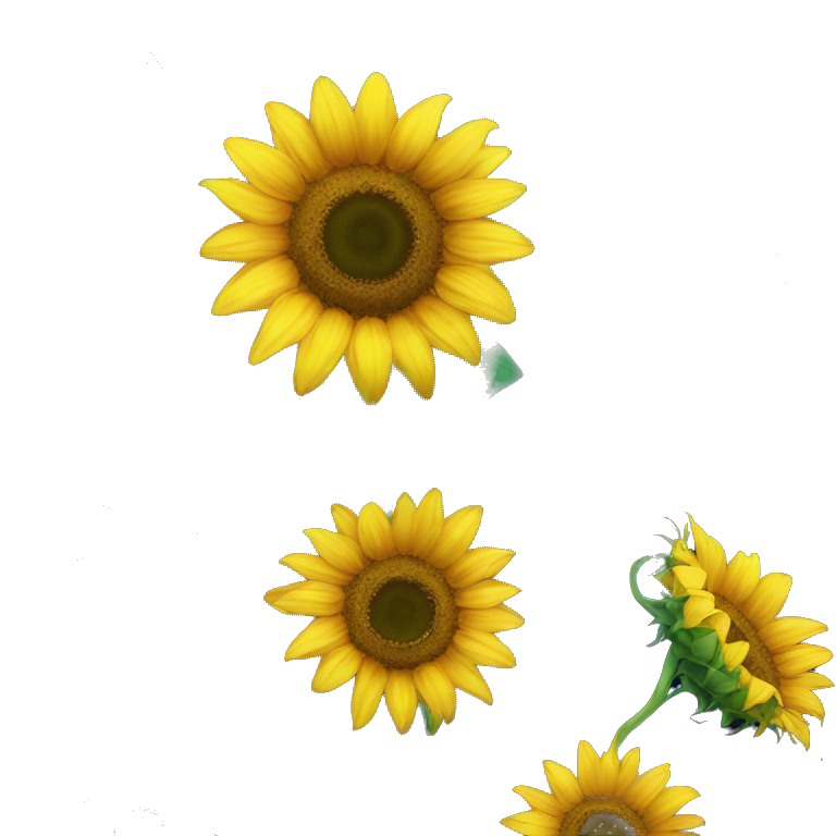 Sunflower in space  emoji