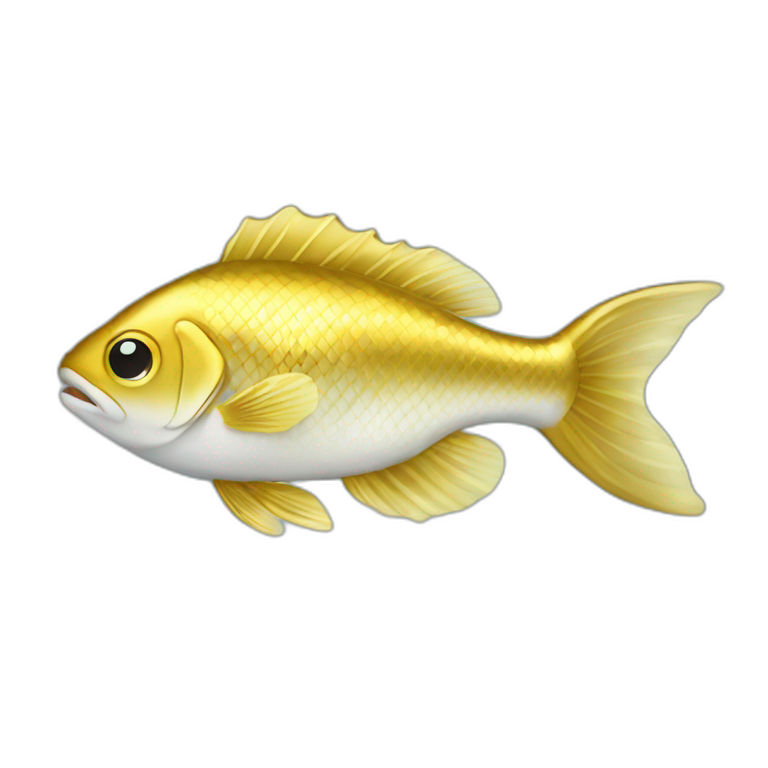 Fish-Gold emoji