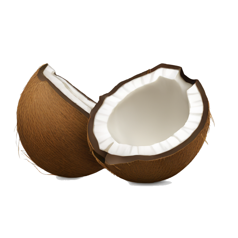 open coconut emoji