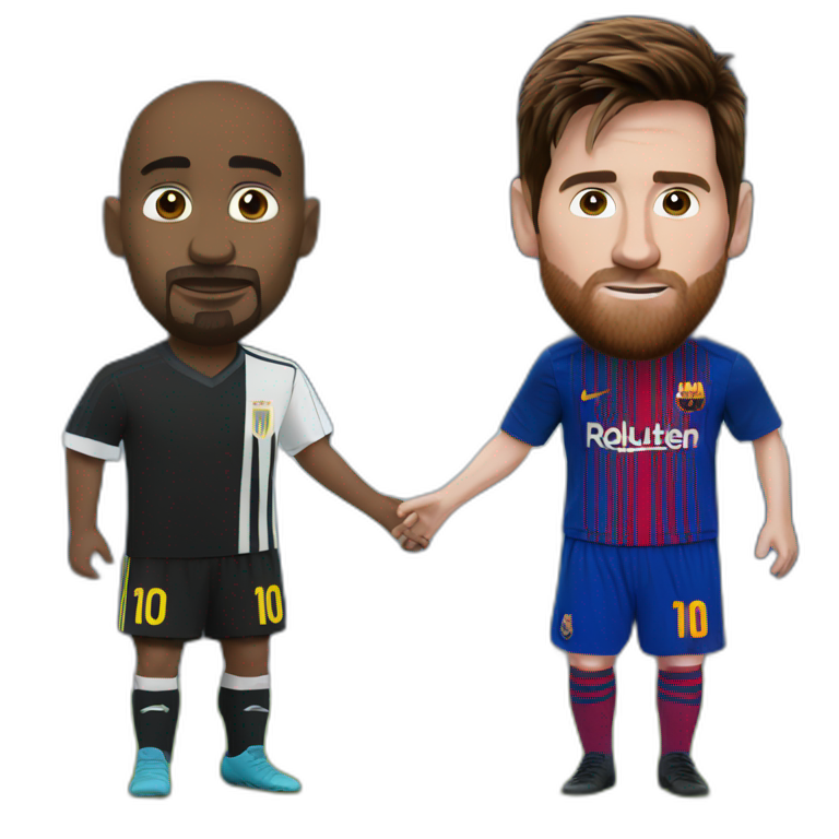 Ronald Vs Messi emoji