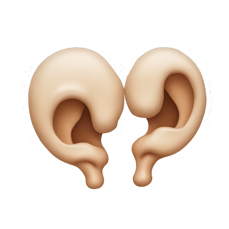 ear weird emoji