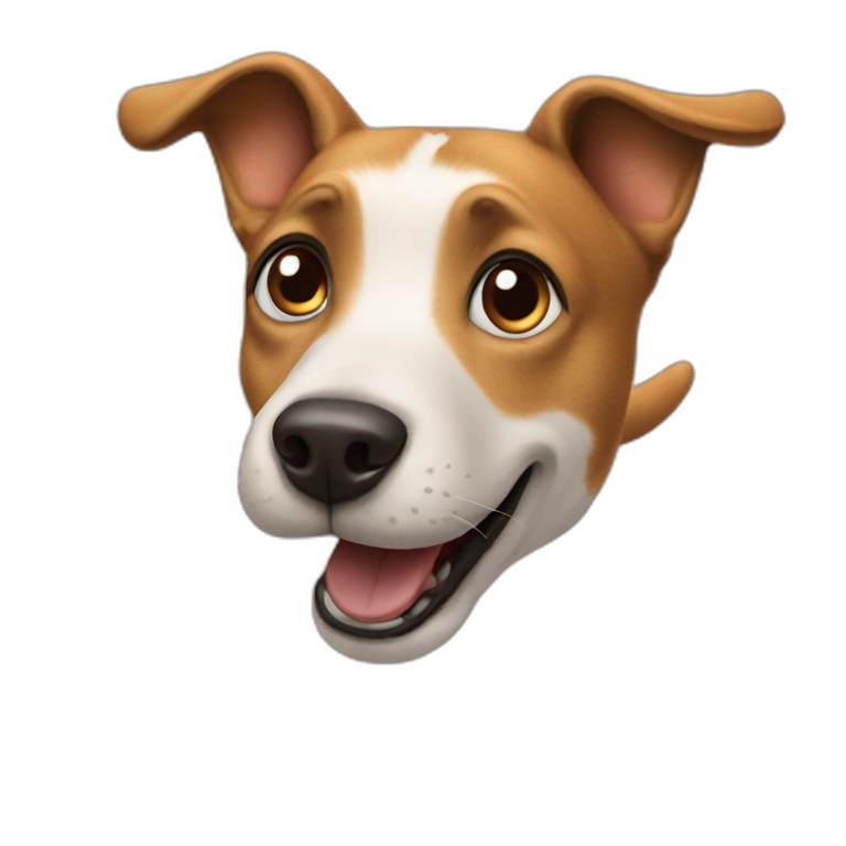 dog-jumping emoji